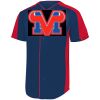 B3VP Youth Full-Button Baseball Jersey Thumbnail